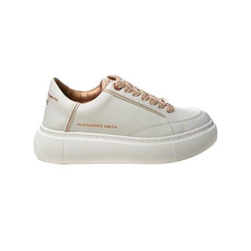 Alexander Smith Sneakers Sneakers Donna linea Greenwich White beige - Francavilla Moda